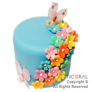 ADORNO TORTA FALSA ENCANTO A. PORCELANA FRIA x 1